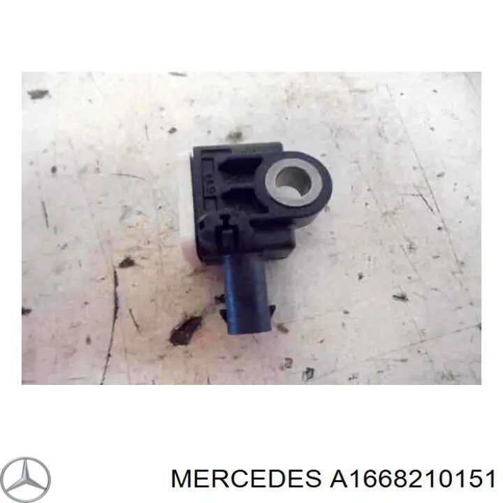 A1668210151 Mercedes sensor de aceleracion longitudinal