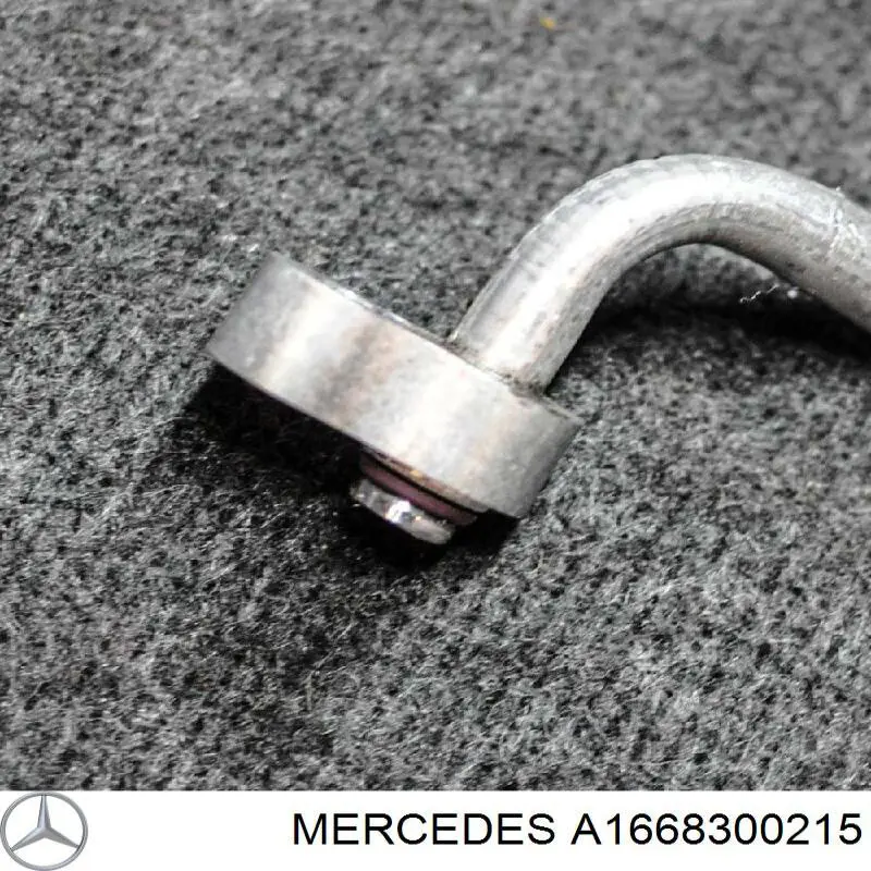 Manguera de aire acondicionado de evaporador al compresor A1668300215 Mercedes