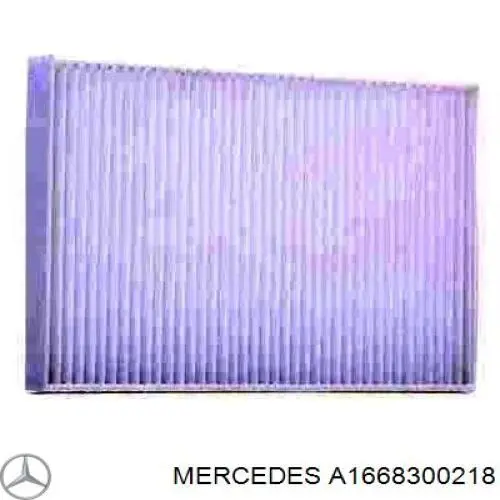 Filtro de habitáculo MERCEDES A1668300218