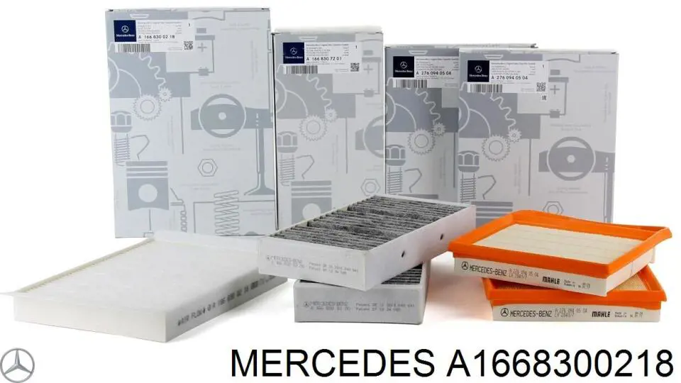 Filtro de habitáculo A1668300218 Mercedes