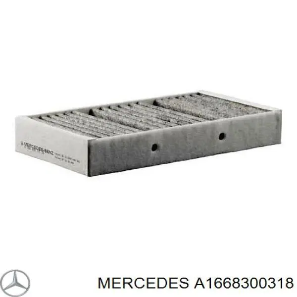 Comprar A1668300318 Mercedes Filtro de aire del habitáculo