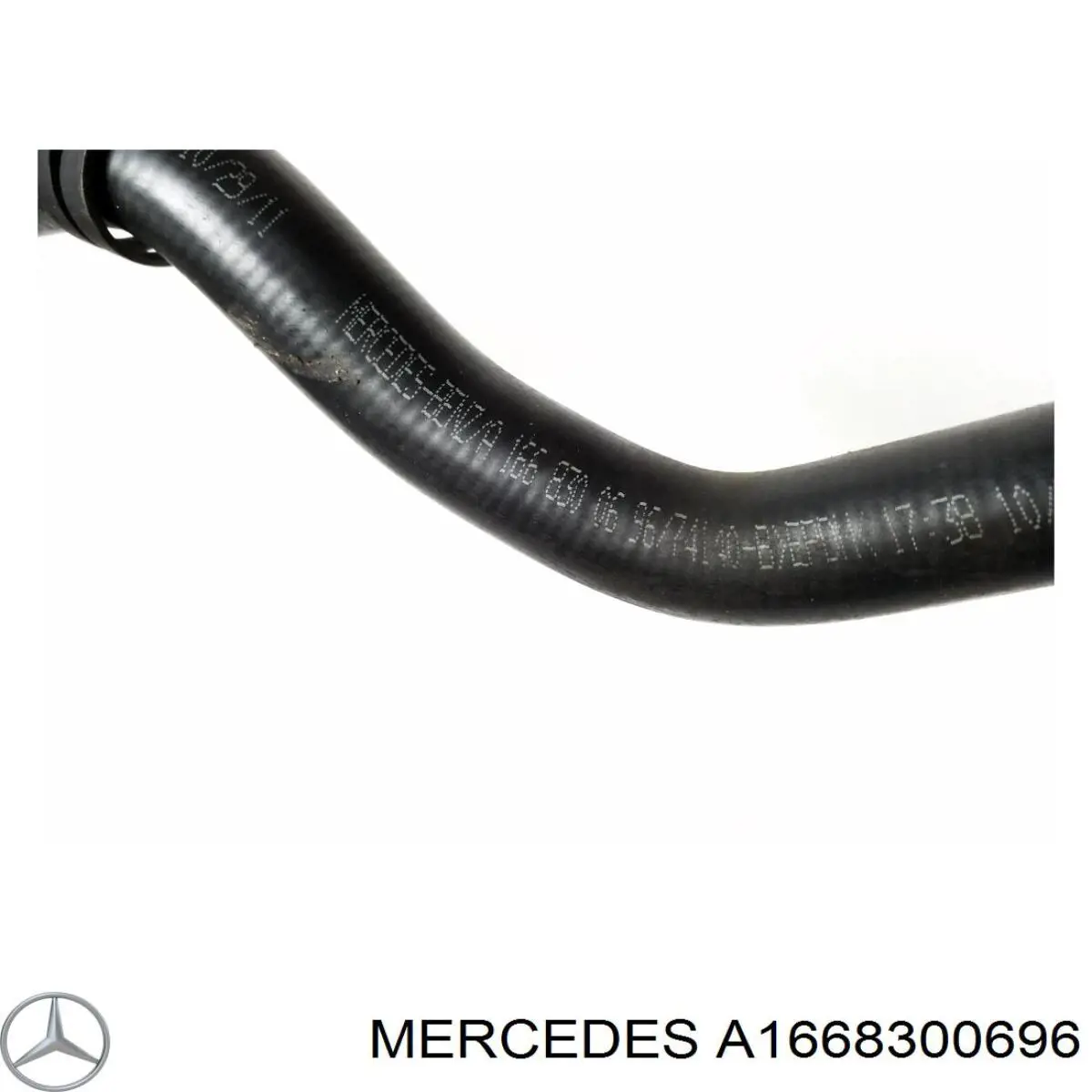 A1668300696 Mercedes manguera de refrigeración