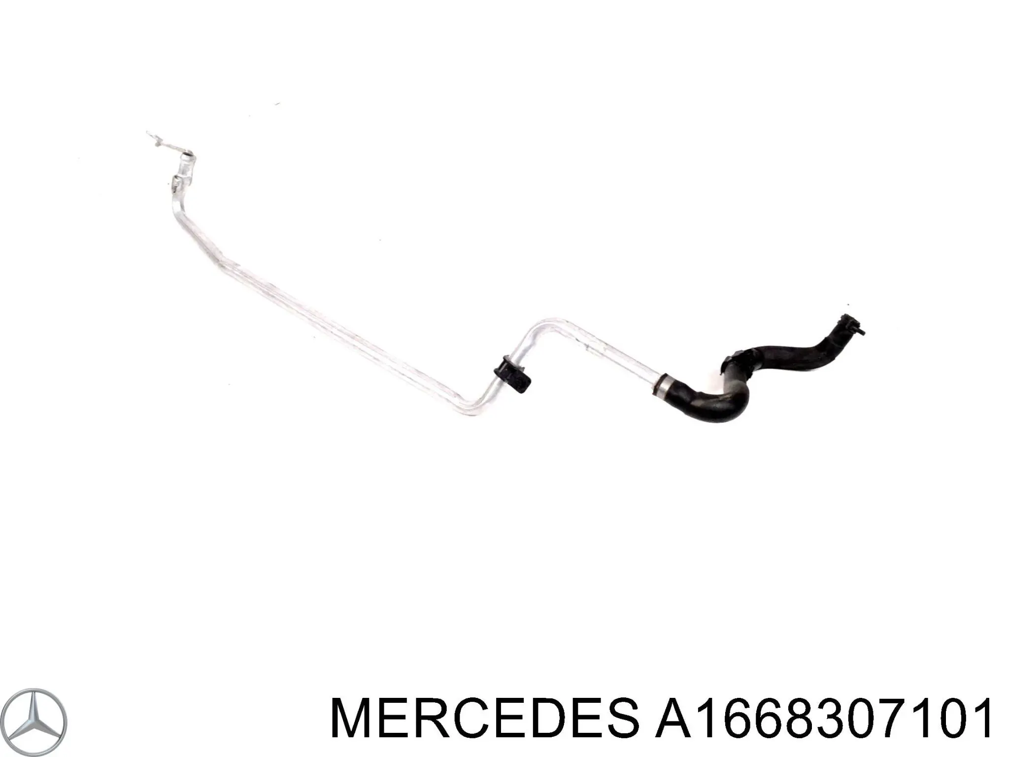 A1668307101 Mercedes Manguera de refrigeración