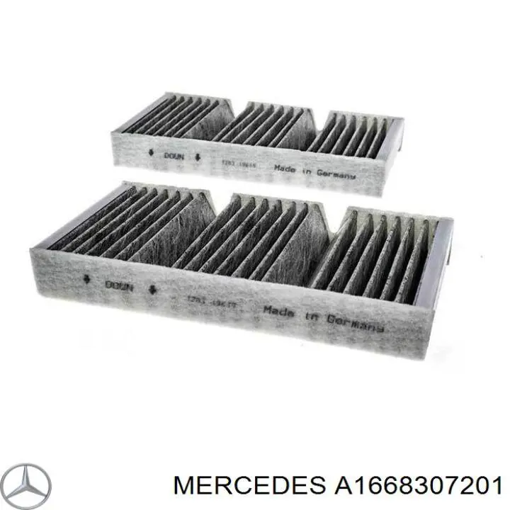 A1668307201 Mercedes filtro habitáculo