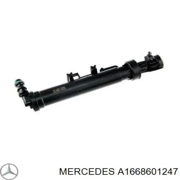 Soporte de inyector del lavafaros (cilindro elevador) Mercedes A1668601247 precio, desde 22,57 EUR