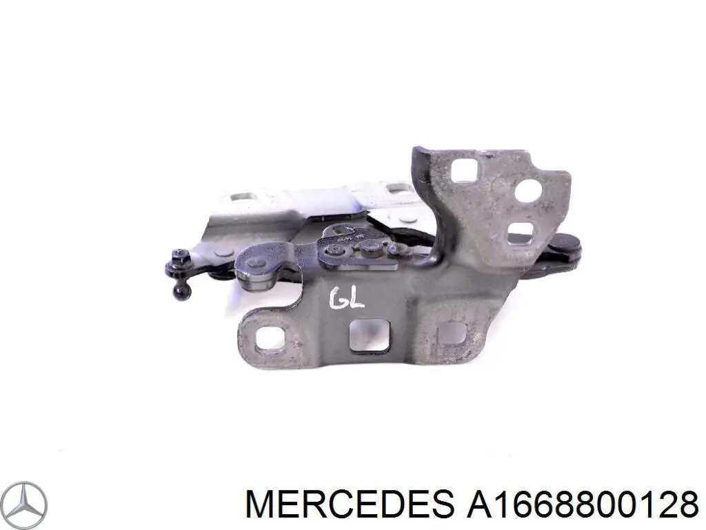 Bisagra izquierda del capó Mercedes A1668800128 precio, desde 80,81 EUR
