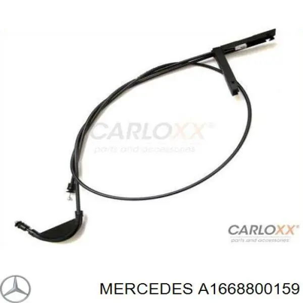 Cable de apertura del capó delantero Mercedes A1668800159 precio, desde 22,35 EUR