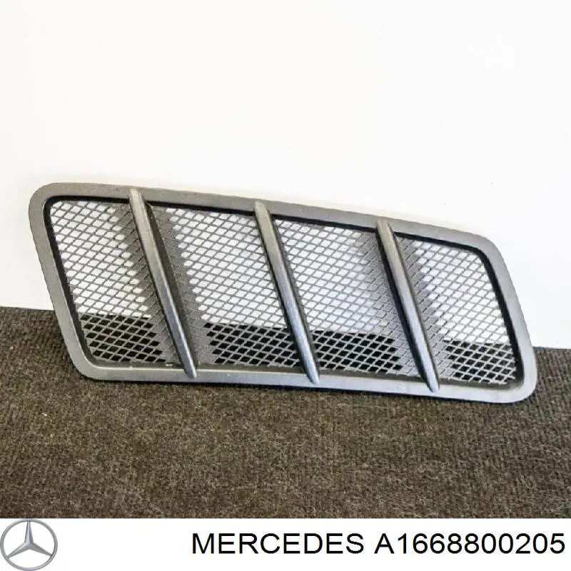 Rejilla del capó Mercedes A1668800205