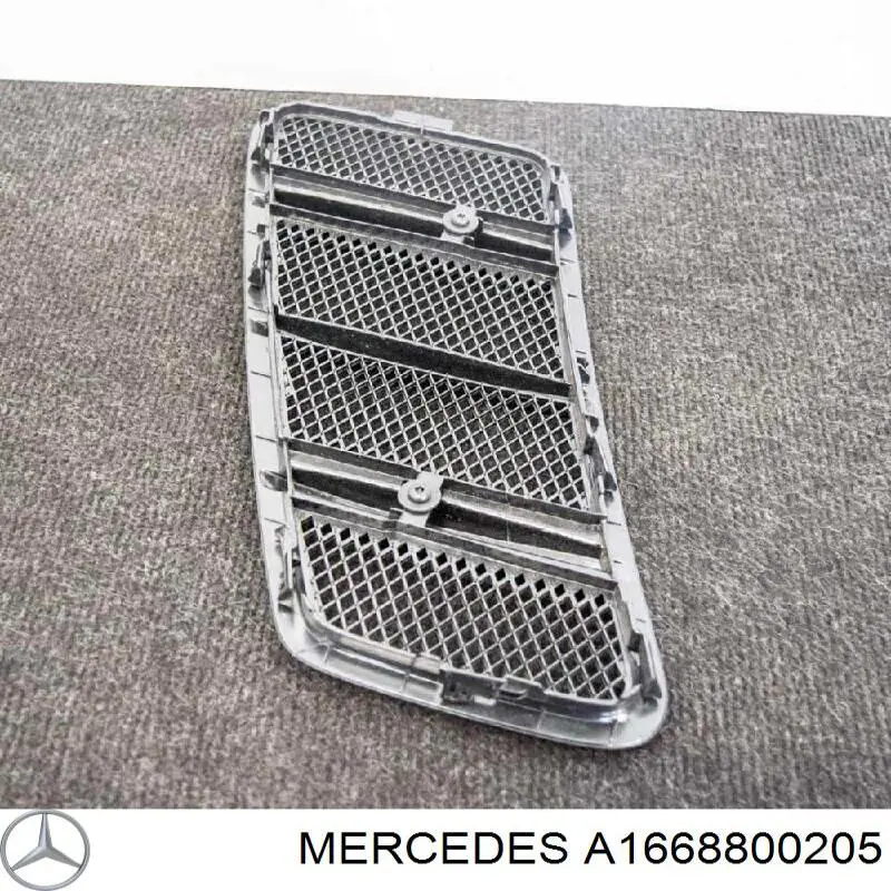 A1668800205 Mercedes Rejilla del capó