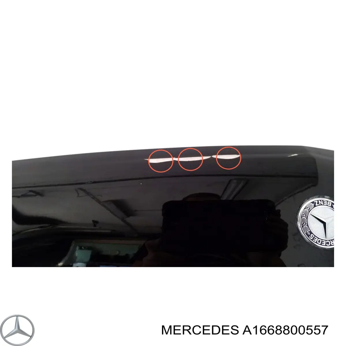 Capó del motor Mercedes A1668800557 precio, desde 610,91 EUR