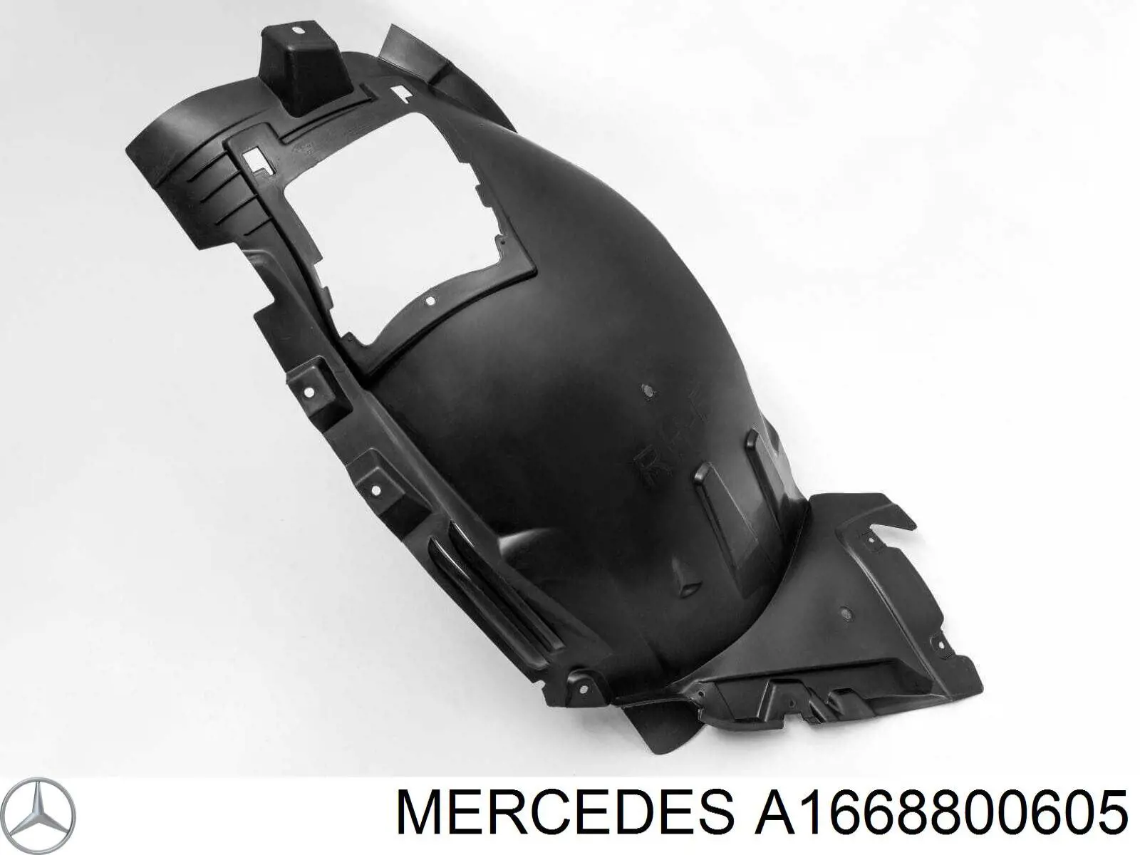Comprar A1668800605 Mercedes Guardalodos interior delantero derecho