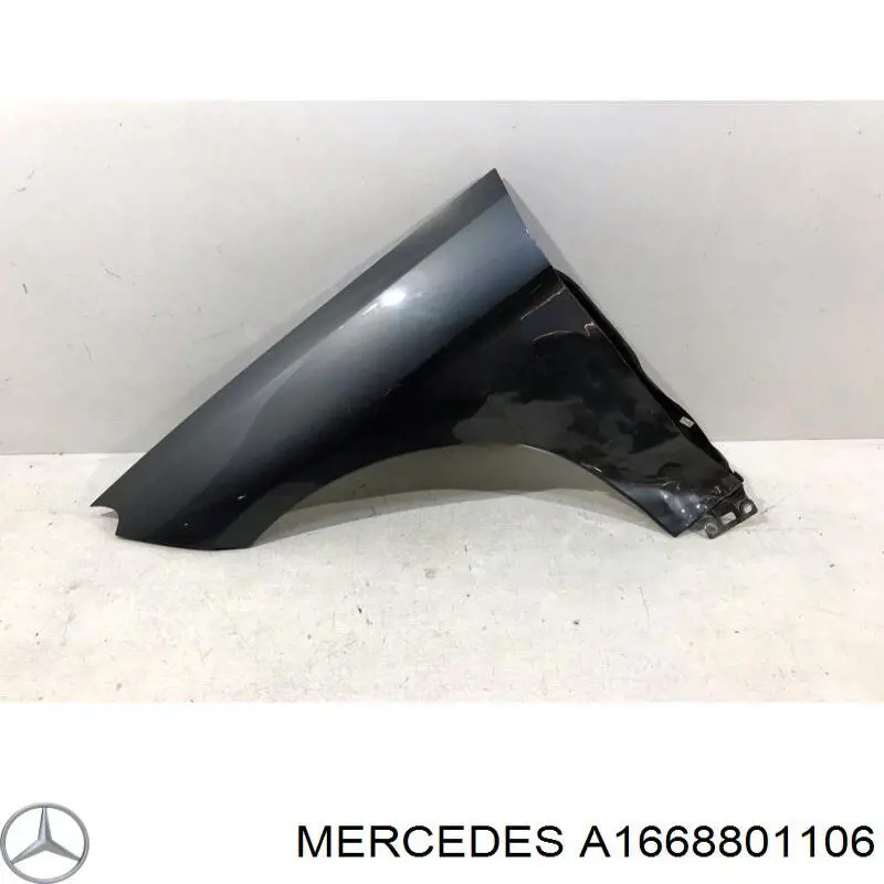 Aleta delantera izquierda Mercedes A1668801106 precio, desde 152,61 EUR