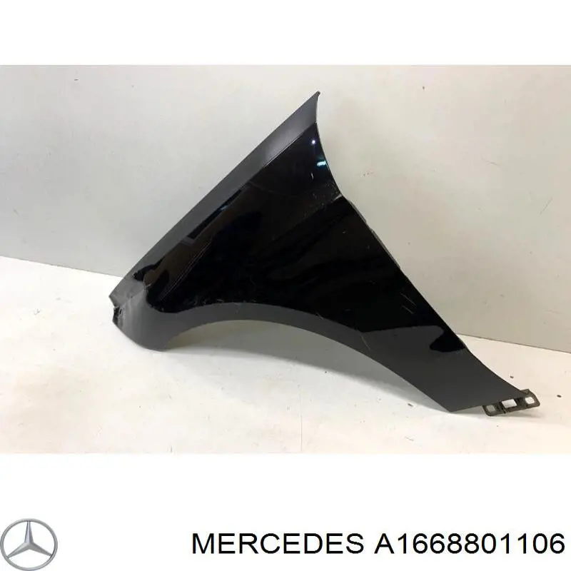 Guardabarros delantero izquierdo para Mercedes ML/GLE (W166)