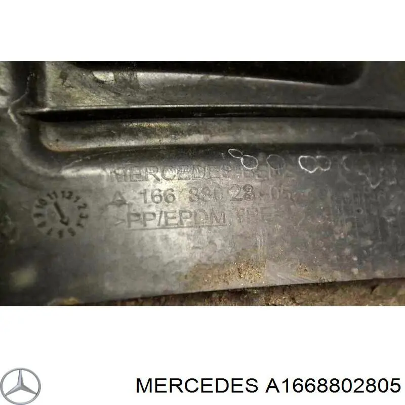 Guardalodos delantero izquierdo Mercedes A1668802805 precio, desde 66,36 EUR