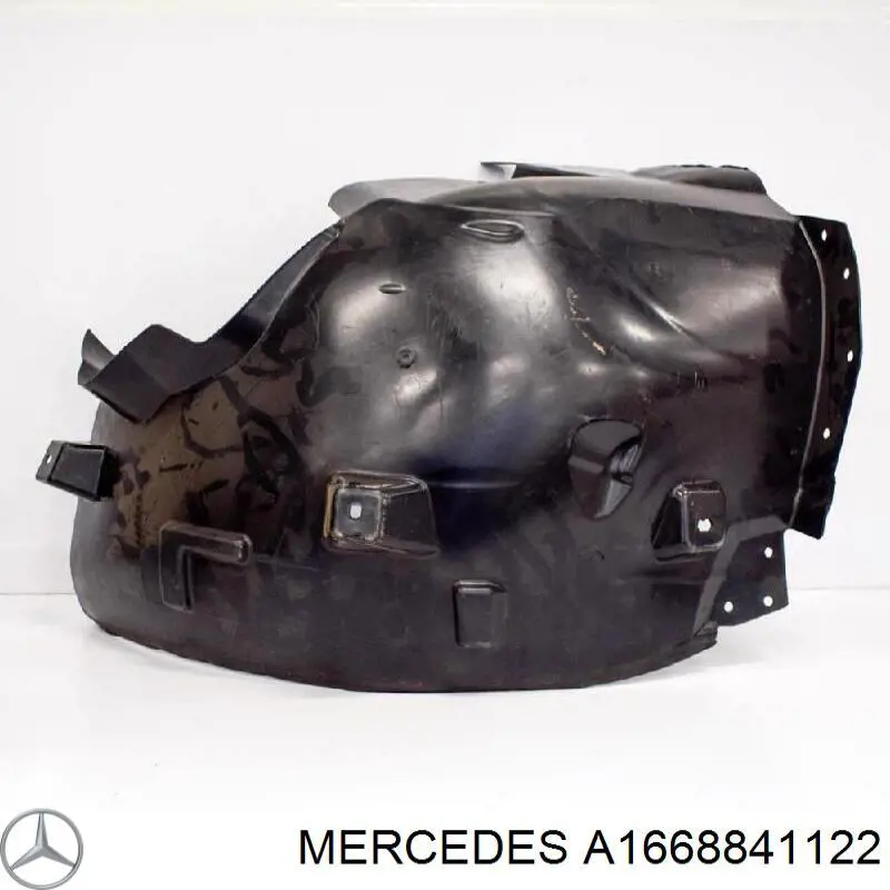 Paso de rueda delantero izquierdo trasero Mercedes A1668841122 precio, desde 43,30 EUR