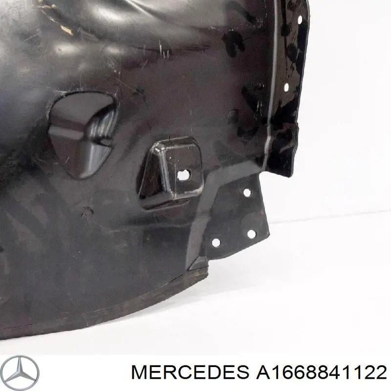 Comprar A1668841122 Mercedes Paso de rueda delantero izquierdo trasero