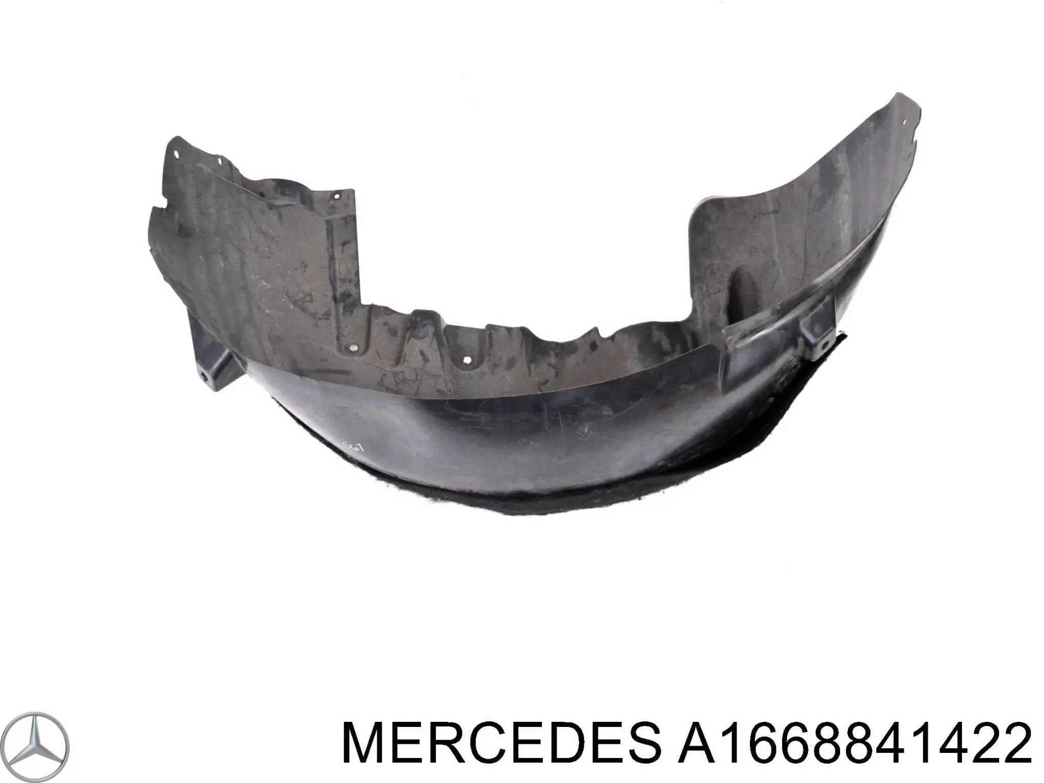 Revestimiento, pasarrueda trasera, derecho Mercedes A1668841422 precio, desde 75,50 EUR