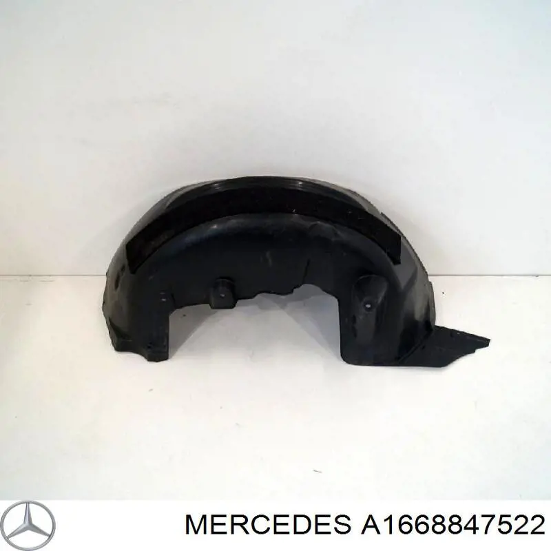 Guardabarros interior, aleta trasera, derecho Mercedes GL (X166)