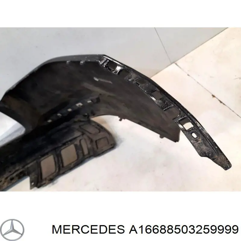 Parachoques trasero, parte superior Mercedes A16688503259999 precio, desde 294,24 EUR