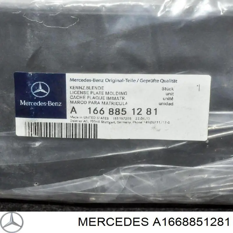 Mercedes A1668851281 precio, desde 93,84 EUR
