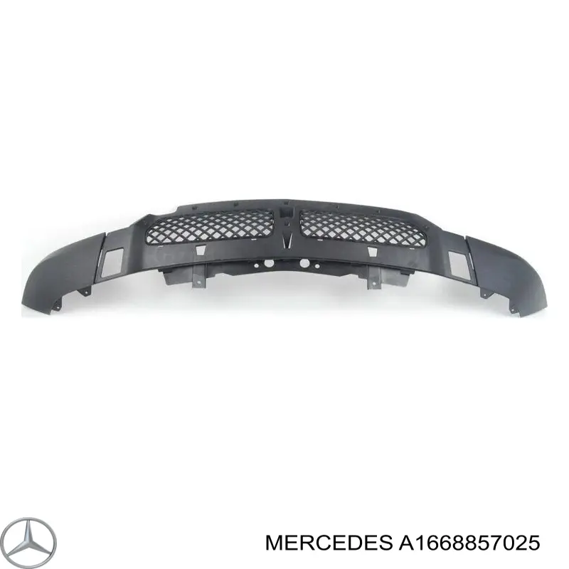 Alerón paragolpes delantero Mercedes A1668857025 precio, desde 98,86 EUR