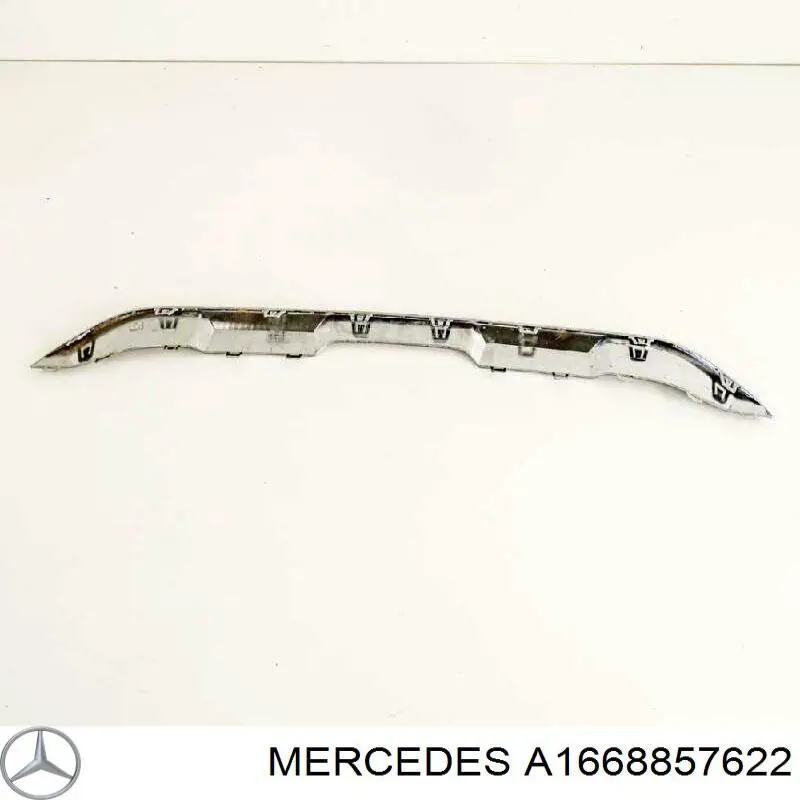 Comprar A1668857622 Mercedes Protector parachoques trasero