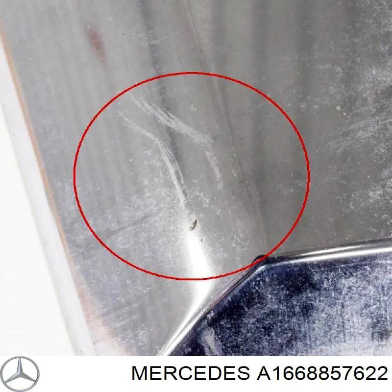 Moldura del parachoques trasero Mercedes A1668857622 precio, desde 173,77 EUR