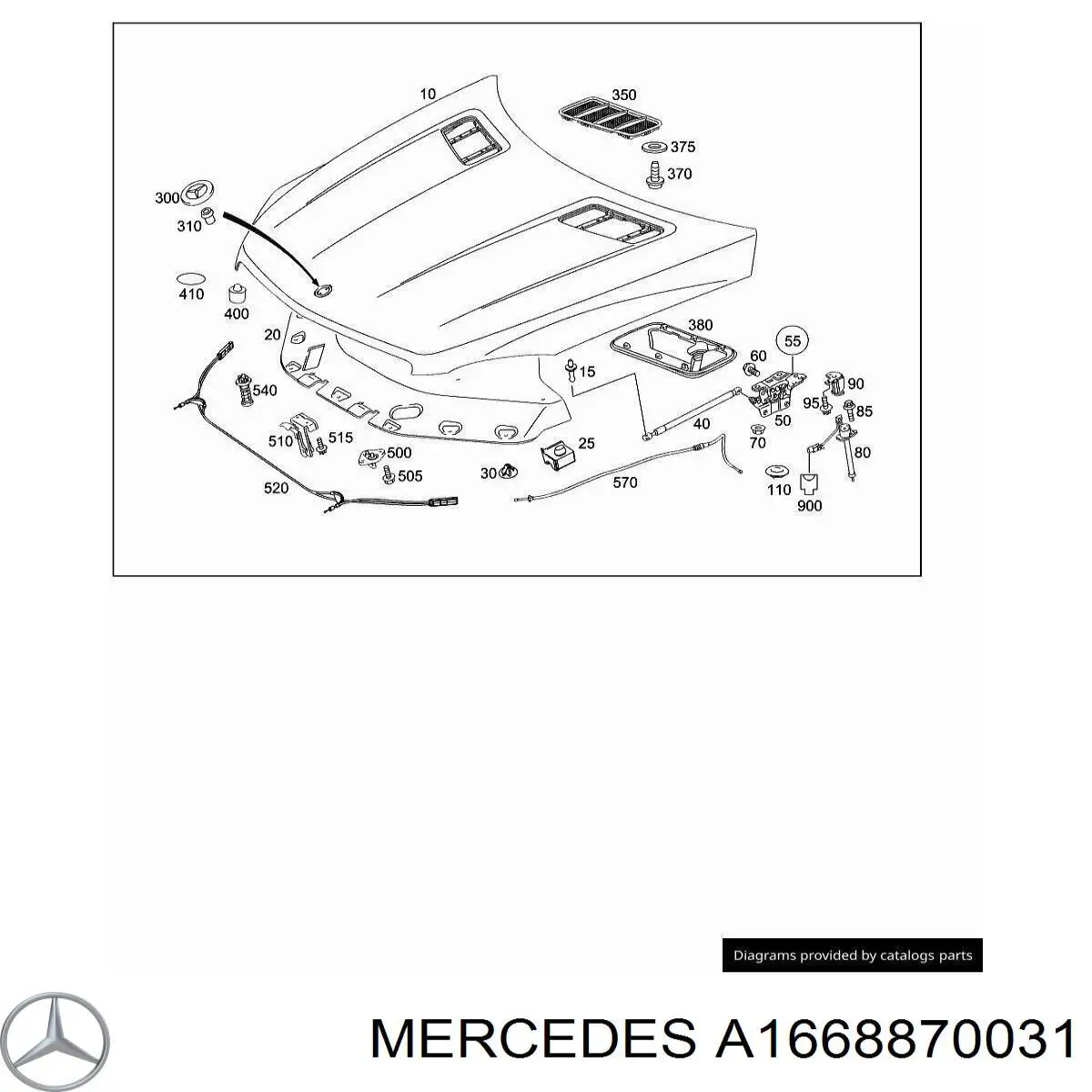  Mercedes A1668870031 precio, desde 20,72 EUR