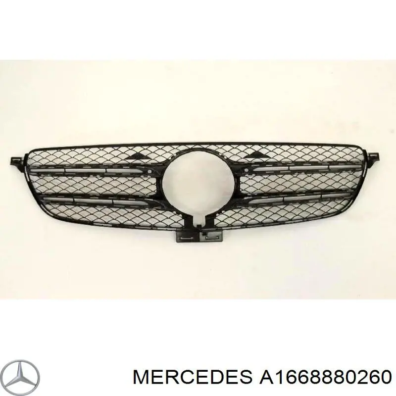 Rejilla delantera Mercedes A1668880260 precio, desde 120,27 EUR