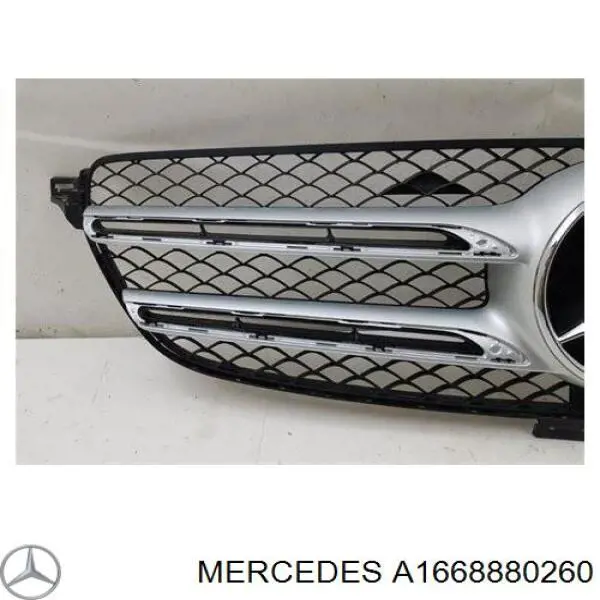 A1668880260 Mercedes panal de radiador