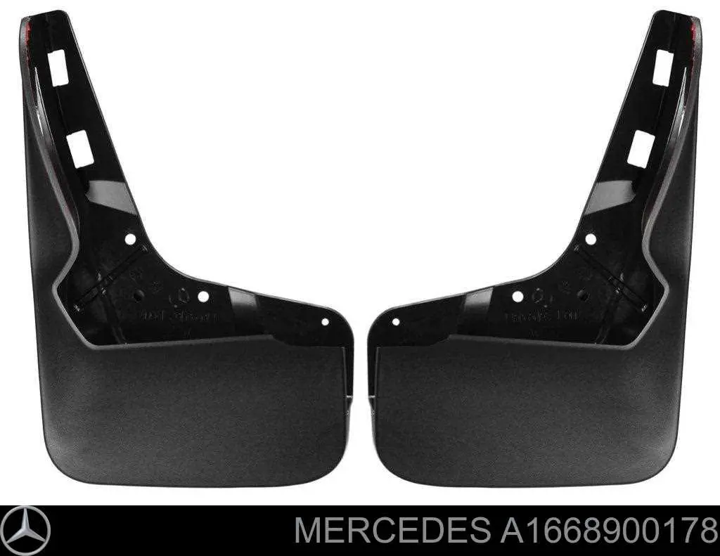 Guardabarros delanteros para Mercedes GL  X166