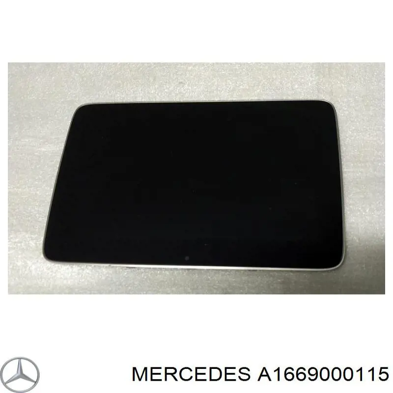 A1669000115 Mercedes pantalla multifuncion