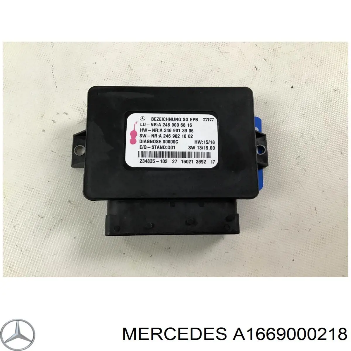 Unidad de confort de la puerta delantera Mercedes A1669004002 precio, desde 78,41 EUR