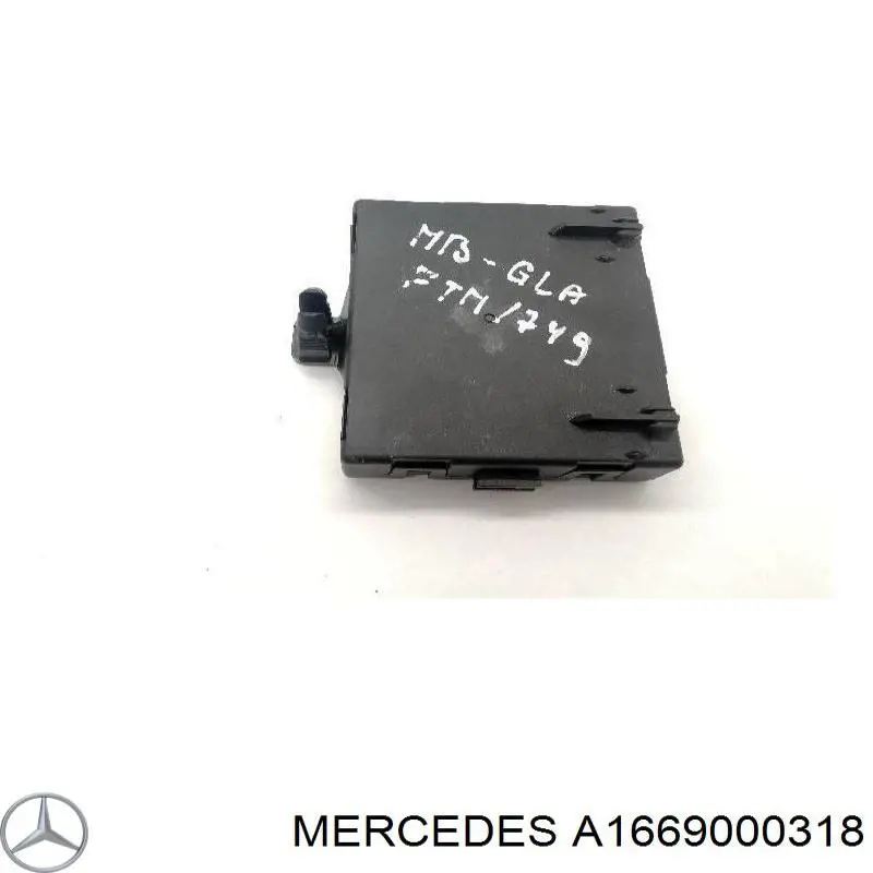 Unidad de confort de la puerta delantera Mercedes A1669000318