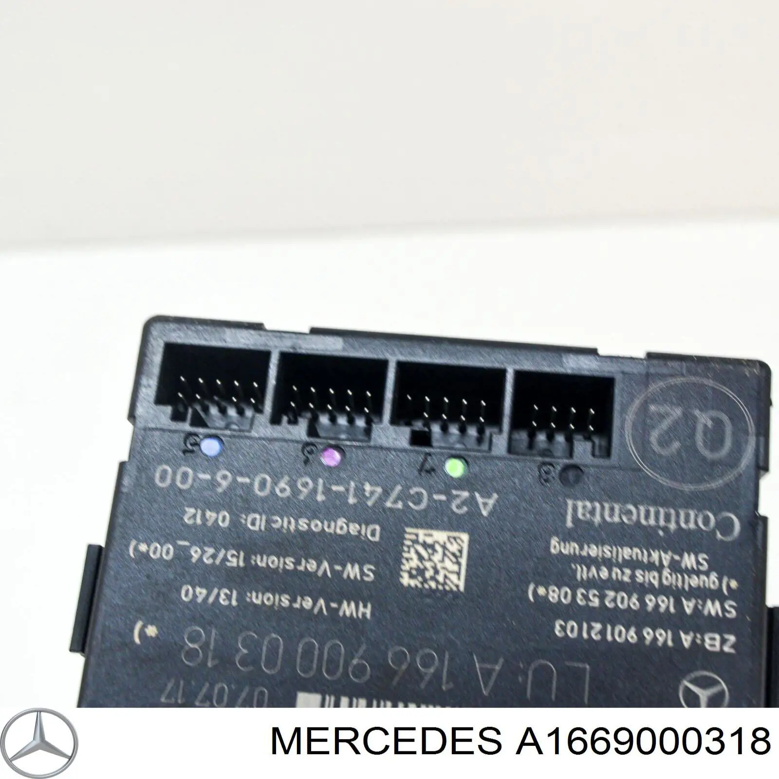 Unidad de confort de la puerta delantera Mercedes A1669000318 precio, desde 78,41 EUR