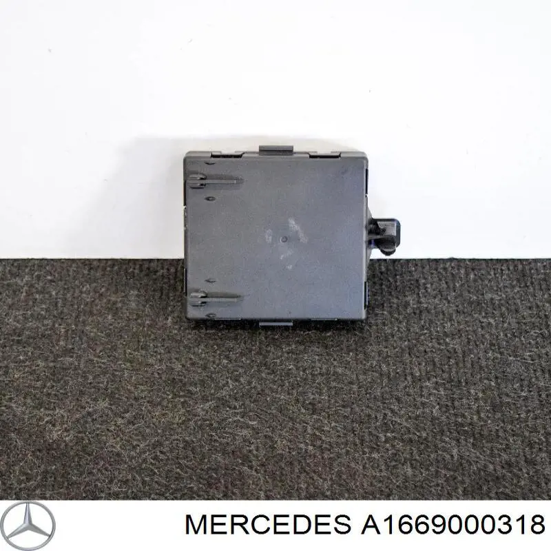Unidad de confort de la puerta delantera A1669000318 Mercedes