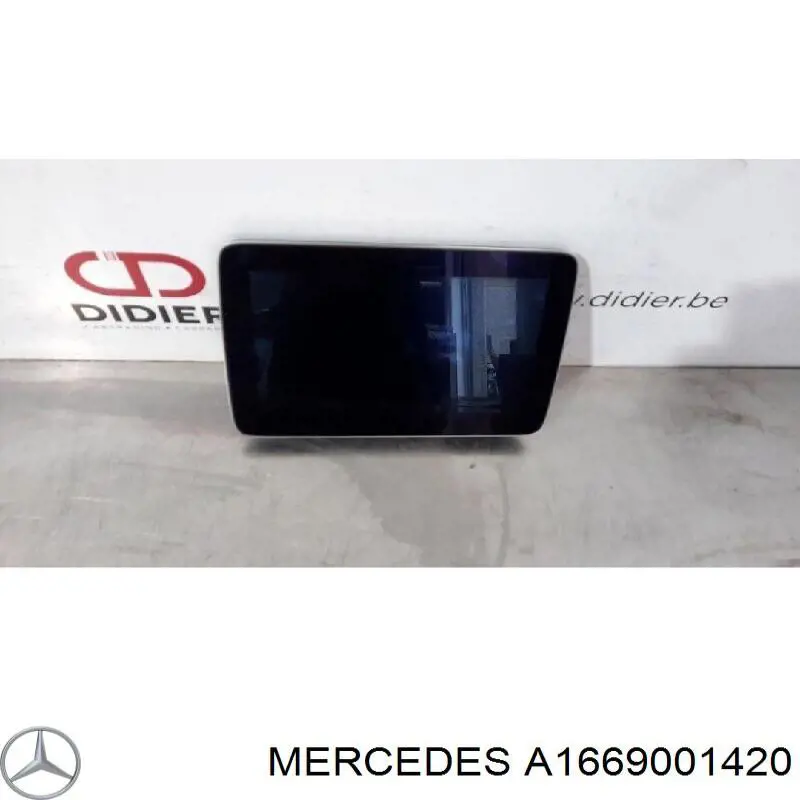 Pantalla multifunción Mercedes A1669001420 precio, desde 185,13 EUR