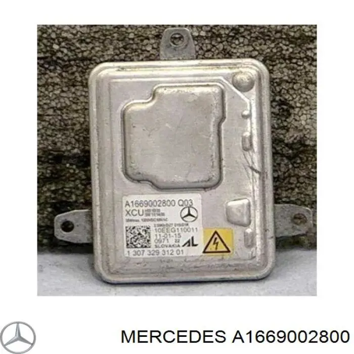Unidad de control de xenón 166900280064 Mercedes