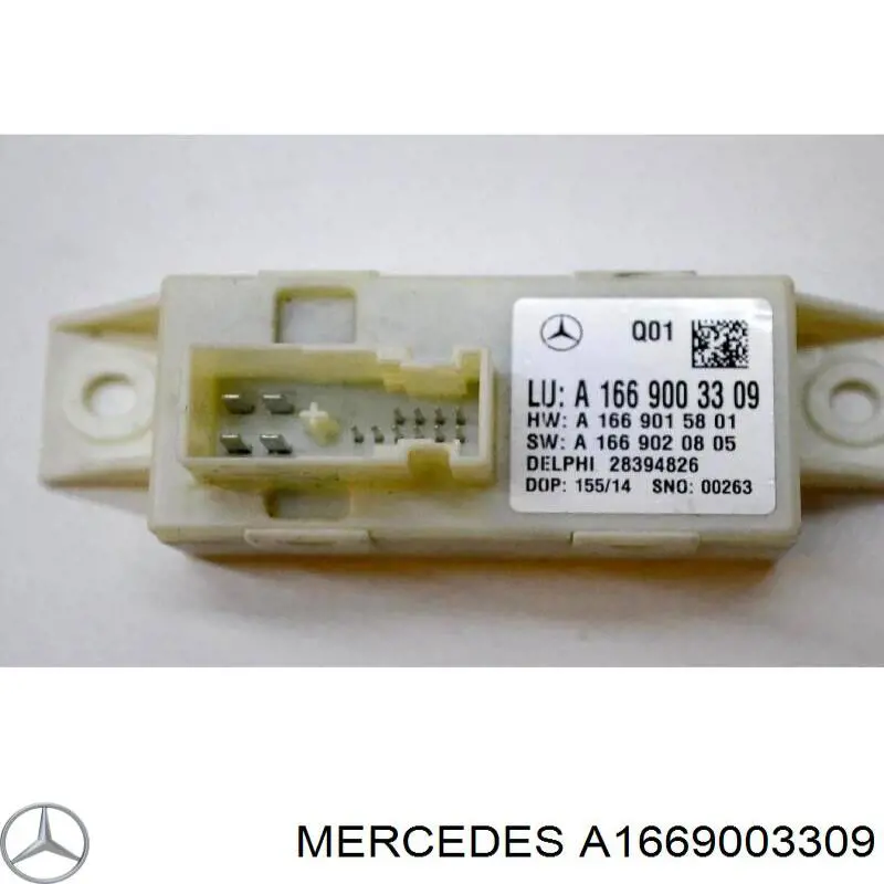 Módulo de control de luces de faros (ECU) Mercedes A1669003309 precio, desde 50,82 EUR