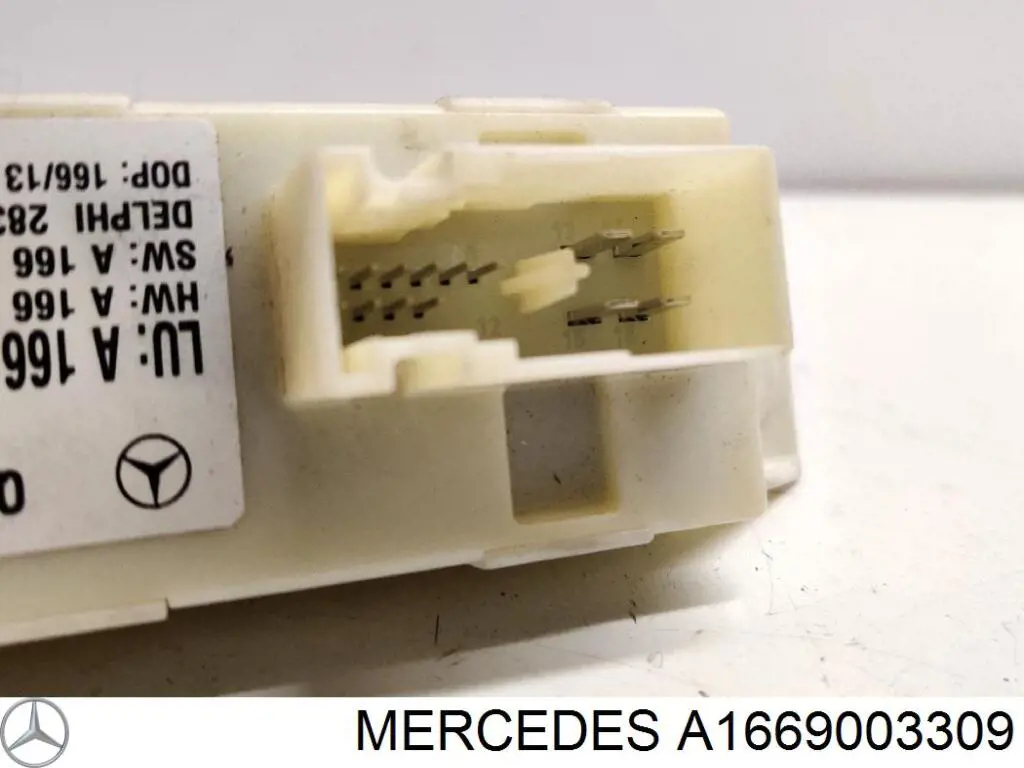 Módulo de control de luces de faros (ECU) Mercedes A1669003309 precio, desde 50,82 EUR