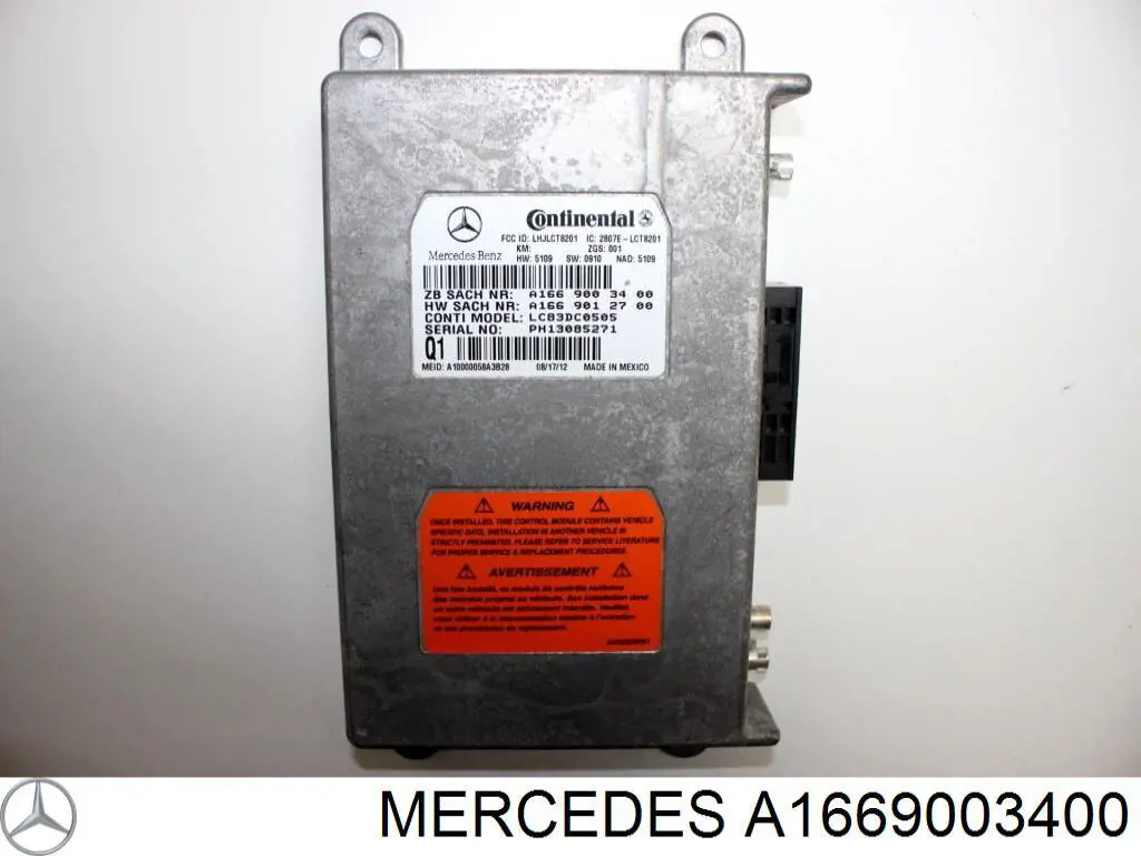 A1669003400 Mercedes