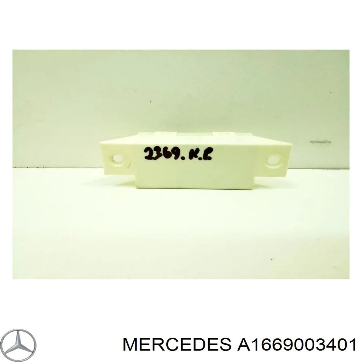 Módulo de control de luces de faros (ECU) 1669003309 Mercedes