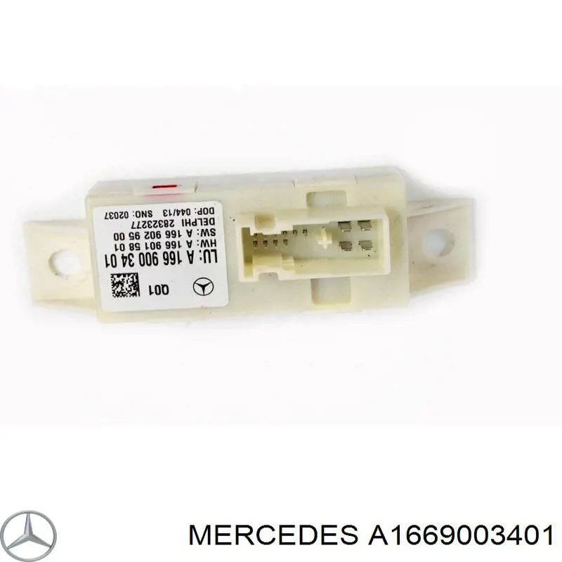 Comprar A1669003401 Mercedes Módulo de control de luces de faros (ECU)