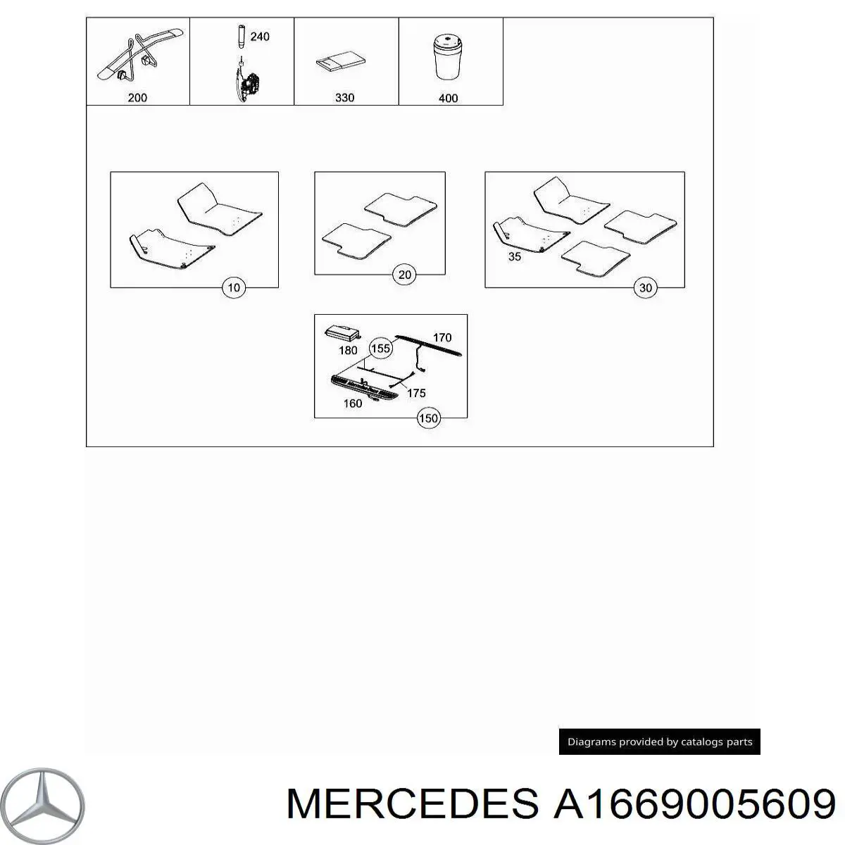 A1669005609 Mercedes 