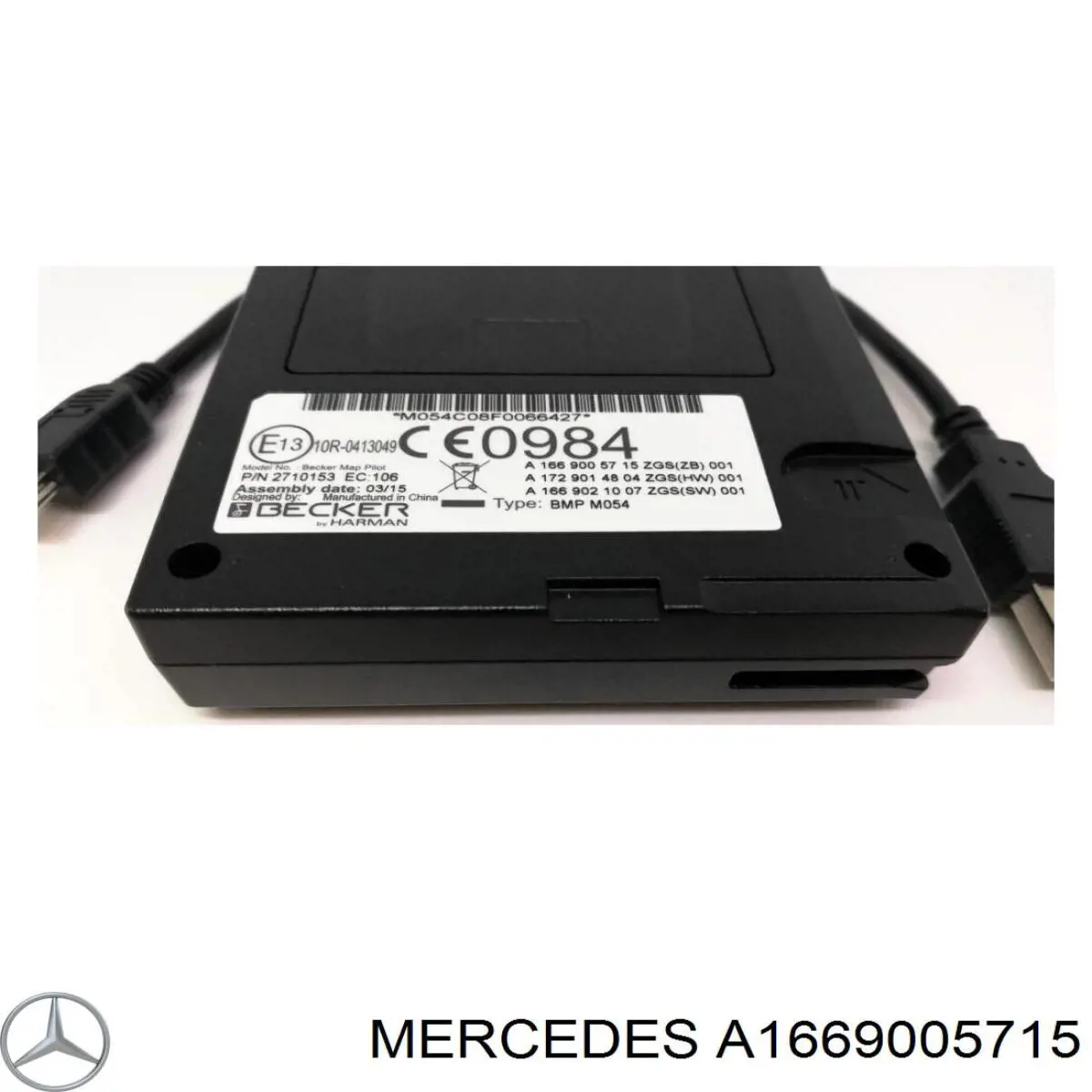 A1669005715 Mercedes Unidad de control de navegación