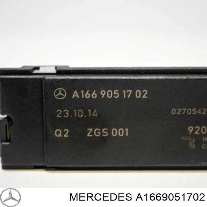A1669051702 Mercedes amplificador de señal