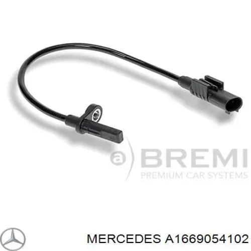 Comprar A1669054102 Mercedes Sensor de freno, trasero