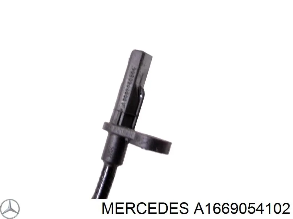 Sensor revoluciones de la rueda, trasero Mercedes A1669054102