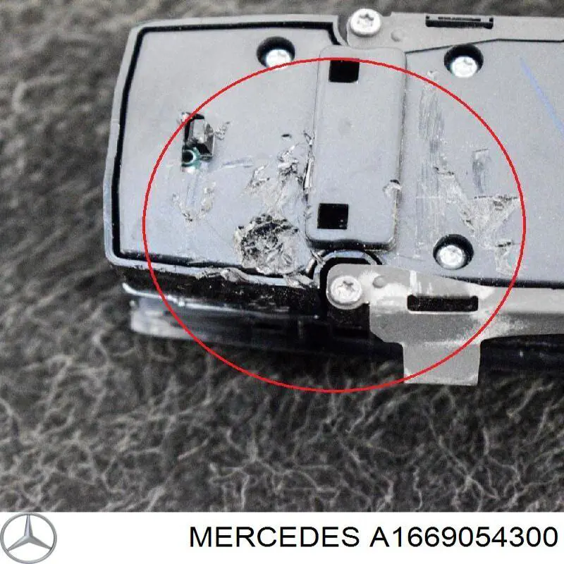 Comprar A1669054300 Mercedes Interruptor de elevalunas delantera izquierda