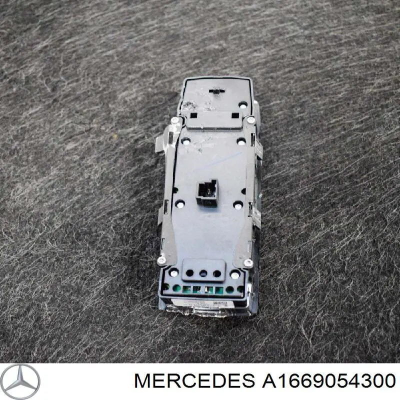 Interruptor de elevalunas delantera izquierda A1669054300 Mercedes